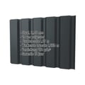 Damwandplaat T35/207M | Gevel | Staal 0,50 mm | 25 µm Polyester | 7016 - Antracietgrijs #2