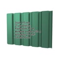 Damwandplaat T35/207M | Gevel | Staal 0,75 mm | 25 µm Polyester | 6005 - Mosgroen #2