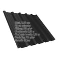 Damwandplaat T35DR | Dak | Anti-Drup 700 g/m² | Staal 0,50 mm | 25 µm Polyester | 9005 - Gitzwart #2