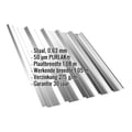 Damwandplaat T35DR | Dak | Staal 0,63 mm | 50 µm PURLAK® | 9006 - Zilver-Metallic #2