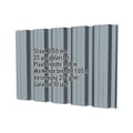 Damwandplaat T35DR | Gevel | Staal 0,50 mm | 25 µm Polyester | 7000 - Pelsgrijs #2