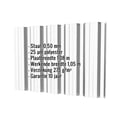 Damwandplaat T35DR | Gevel | Staal 0,50 mm | 25 µm Polyester | 7035 - Lichtgrijs #2