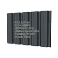 Damwandplaat T35DR | Gevel | Staal 0,50 mm | 25 µm Polyester | 7016 - Antracietgrijs #2