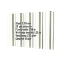 Damwandplaat T35DR | Gevel | Staal 0,50 mm | 25 µm Polyester | 9002 - Grijswit #2