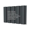 Damwandplaat T35DR | Gevel | Staal 0,63 mm | 25 µm Polyester | 7016 - Antracietgrijs #2