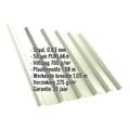 Damwandplaat T35M | Dak | Anti-Drup 700 g/m² | Staal 0,63 mm | 50 µm PURLAK® | 9002 - Grijswit #2