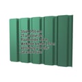 Damwandplaat T35M | Gevel | Staal 0,50 mm | 25 µm Polyester | 6005 - Mosgroen #2