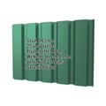 Damwandplaat T35M | Gevel | Staal 0,63 mm | 25 µm Polyester | 6005 - Mosgroen #2