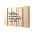 Damwandplaat T35M | Gevel | Staal 0,75 mm | 25 µm Polyester | 1015 - Licht ivoorkleurig #2