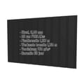 Damwandplaat T7M | Gevel | Staal 0,50 mm | 50 µm PURLAK® | 9005 - Gitzwart #2