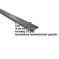 Druiplijst | 8 x 3 cm | 100° | Staal 0,50 mm | 35 µm Mattpolyester | 23 - Donkergrijs #2