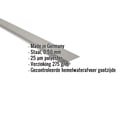 Druiplijst | 8 x 3 cm | 95° | Staal 0,50 mm | 25 µm Polyester | 9007 - Grijs aluminiumkleurig #2