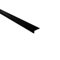 Druiplijst | 8 x 3 cm | 95° | Staal 0,50 mm | 35 µm Mattpolyester | 33 - Zwart #1