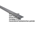 Druiplijst | 8 x 3 cm | 95° | Staal 0,50 mm | 60 µm Puramid | 7016 - Antracietgrijs #2
