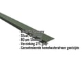 Druiplijst | 8 x 3 cm | 95° | Staal 0,50 mm | 80 µm Shimoco | 6020 - Chroomoxydegroen #2