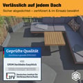 EPDM dakfolie Easystick | Zwart | 1,30 mm | Lengte 5,00 m x Breedte 0,50 m #7