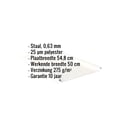 Felsplaat 33/500-LE | Dak | Staal 0,63 mm | 25 µm Polyester | 9010 - Zuiverwit #2