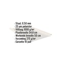 Felsplaat 33/500-LR | Dak | Anti-Drup 1000 g/m² | Staal 0,50 mm | 25 µm Polyester | 9002 - Grijswit #2