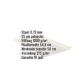Felsplaat 33/500-LR | Dak | Anti-Drup 1000 g/m² | Staal 0,75 mm | 25 µm Polyester | 9002 - Grijswit #2