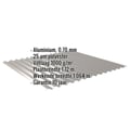 Golfplaat 18/1064 | Dak | Anti-Drup 1000 g/m² | Aluminium 0,70 mm | 25 µm Polyester | 9007 - Grijs aluminiumkleurig #2