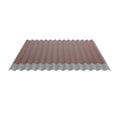 Golfplaat 18/1064 | Dak | Anti-Drup 2400 g/m² | Staal 0,63 mm | 25 µm Polyester | 8012 - Roodbruin #5