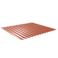 Golfplaat 18/1064 | Dak | Anti-Drup 2400 g/m² | Staal 0,63 mm | 25 µm Polyester | 8004 - Koperbruin #1