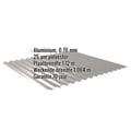 Golfplaat 18/1064 | Dak | Aluminium 0,70 mm | 25 µm Polyester | 9007 - Grijs aluminiumkleurig #2