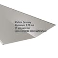 Kilgoot | 490 x 49 cm | Aluminium 0,70 mm | 25 µm Polyester | 9007 - Grijs aluminiumkleurig #2