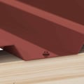 RVS schroeven | Voor montage dal op houten constructie | 6,0 x 40 mm E19 | Oxide rood #2