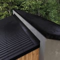 Muuraansluiting | 16 x 11,5 cm | 95° | Staal 0,50 mm | 25 µm Polyester | 9005 - Gitzwart #5