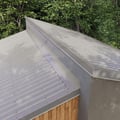 Muuraansluiting | 22 x 15 cm | 95° | Staal 0,50 mm | 25 µm Polyester | 9007 - Grijs aluminiumkleurig #5