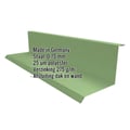 Muuraansluiting | Typ 1 | 10 cm x 11 cm x 2,00 m | 90° | Staal 0,75 mm | 25 µm Polyester | 6011 - Resedagroen #2
