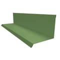 Muuraansluiting | Typ 2 | 10 cm x 11 cm x 2,00 m | 90° | Staal 0,75 mm | 25 µm Polyester | 6011 - Resedagroen #1