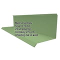 Muuraansluiting | Typ 3 | 10 cm x 11 cm x 2,00 m | 90° | Staal 0,75 mm | 25 µm Polyester | 6011 - Resedagroen #2