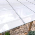 Polycarbonaat kanaalplaat | 16 mm | Profiel ECO | Voordeelpakket | Plaatbreedte 1,20 m | Opaal wit | Breedte 3,71 m | Lengte 2,00 m #4