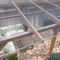 Polycarbonaat kanaalplaat | 16 mm | Profiel Mendig | Voordeelpakket | Plaatbreedte 1,20 m | Helder | Breedte 3,75 m | Lengte 2,00 m #4