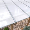 Polycarbonaat kanaalplaat | 16 mm | Profiel Mendig | Voordeelpakket | Plaatbreedte 98 cm | Opaal wit | Breedte 3,09 m | Lengte 2,00 m #4