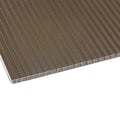 Polycarbonaat kanaalplaat | 16 mm | Breedte 1,20 m | Brons | Dubbelzijdige UV-bescherming | 3,50 m #1