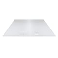 Polycarbonaat kanaalplaat | 25 mm | Profiel Mendig | Voordeelpakket | Plaatbreedte 98 cm | Helder | X-Structuur | Breedte 3,10 m | Lengte 2,00 m #4