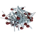 Verzinkte nagels | Voor montage profieltop op houten constructie | 2,8 x 70 mm | Roodbruin #3