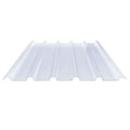 PVC damwandplaat | 183/40 | 1,50 mm | Helder, licht blauw getint | 5,00 m #1