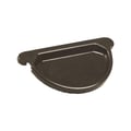 Stalen dakgoot voordeelpakket 4,00 m | Ø 125/100 mm | Kleur bruin #8
