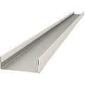 U-profiel | 30 x 43 x 30 x 3000 mm | Staal 0,50 mm | 25 µm Polyester | 9002 - Grijswit #1