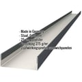U-profiel | 30 x 63 x 30 x 3000 mm | Staal 0,50 mm | 25 µm Polyester | 7016 - Antracietgrijs #2