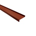 Vensterbank | 5 cm x 11,5 cm x 4 cm x 2,00 m | Staal 0,50 mm | 35 µm Mattpolyester | 75 - Terracotta #1