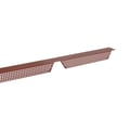 Vulstrook | Getand | Geperforeerd | Profiel 45/1000TR | Voor op de plaat | 8012 - Roodbruin #2