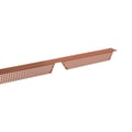 Vulstrook | Getand | Geperforeerd | Profiel 45/1000TR | Voor op de plaat | 8004 - Koperbruin #2