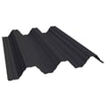 Warmdakplaat T92P | Dak | Staal 0,50 mm | 50 µm PURMAT® | 033 - Zwart #1