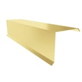 Windveer | 15 cm x 15 cm x 2,00 m | Staal 0,50 mm | 25 µm Polyester | 1015 - Licht ivoorkleurig #1