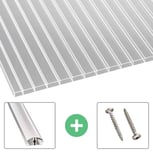 Acrylaat kanaalplaat | 16 mm | Profiel A4 | Voordeelpakket